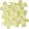 Muffik rét puzzle sárga - puha