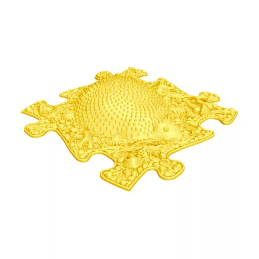 Muffik süni puzzle sárga - kemény