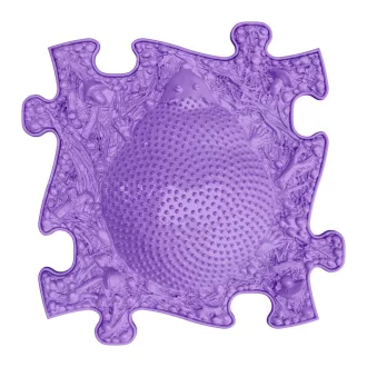 Muffik süni puzzle lila - kemény