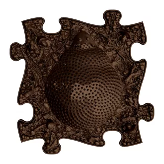 Muffik süni puzzle barna - kemény