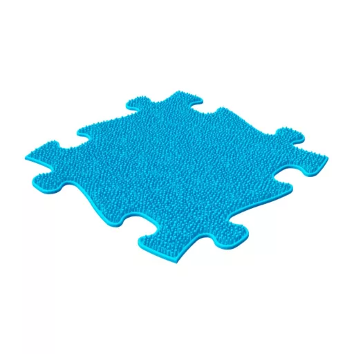Muffik fű puzzle kék - puha