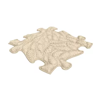 Muffik erdő puzzle bézs - kemény