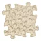 Muffik dió puzzle bézs - kemény