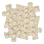 Muffik dió puzzle bézs - kemény