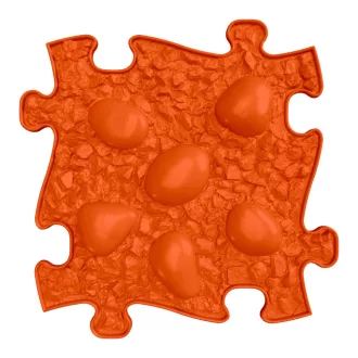 Muffik dínó tojás puzzle narancssárga - puha
