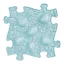 Muffik dínó tojás puzzle pasztell kék - puha