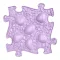Muffik dínó tojás puzzle lila - kemény