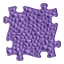 Muffik kavicsok puzzle lila - puha