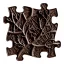 Muffik gyökerek puzzle barna - kemény