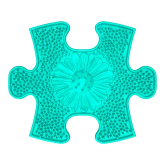 Muffik mini rét puzzle türkiz - puha
