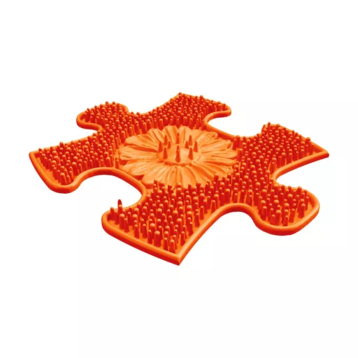 Muffik mini rét puzzle narancs - puha