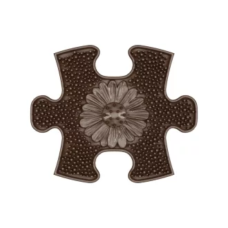 Muffik mini rét puzzle barna - kemény