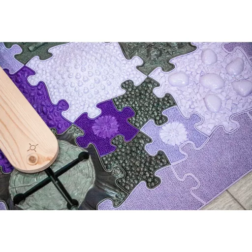 Muffik mini rét puzzle lila - kemény