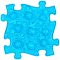 Muffik gesztenye puzzle kék - puha