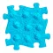 Muffik gesztenye puzzle kék - puha