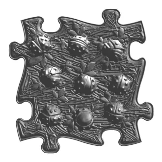 Muffik gesztenye puzzle lime - puha