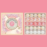 Billes & Co üveggolyó szett - small box - Unicorn