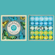 Billes & Co üveggolyó szett - small box - Butterfly