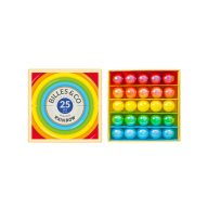 Billes & Co üveggolyó szett - small box - Rainbow