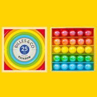 Billes & Co üveggolyó szett - small box - Rainbow
