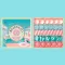Billes & Co üveggolyó szett - small box - Miami Wave