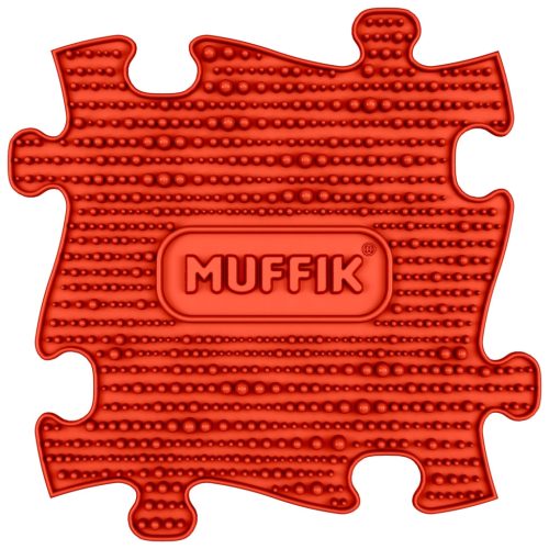 Muffik puzzle piros - kemény