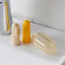 Matchstick Monkey ujjra húzható fogtisztító - Sárga és bézs