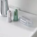 Matchstick Monkey ujjra húzható fogtisztító - Szürke és mentazöld