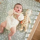 Matchstick Monkey rágózsiráf és zsiráfos plüss szett