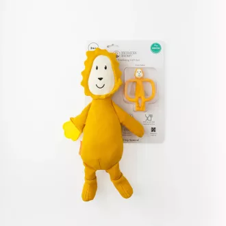 Matchstick Monkey rágoszlán és oroszlános plüss szett