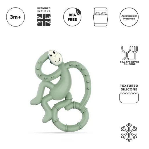 Matchstick Monkey mini táncoló Rágómaki - Menta