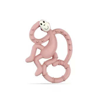   Matchstick Monkey mini táncoló Rágómaki - Púderrózsaszín