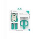 Matchstick Monkey fogzást könnyítő rágómaki szett - Zöld