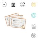 Matchstick Monkey baba íny- és fogtisztító kendők xilit védelemmel