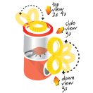 Djeco Három nézőszögű bogárvizsgáló - Triple Bug Viewer – 3 way