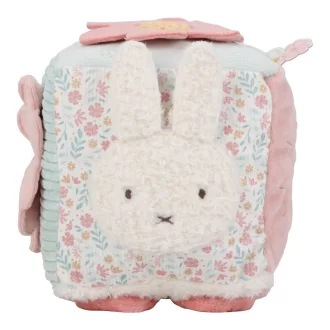   Little Dutch Miffy készségfejlesztő plüss kocka - Lucky Blossom