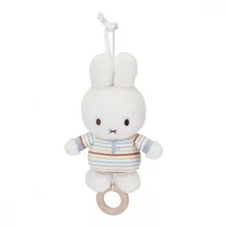   Little Dutch miffy felhúzható zenélő babajáték - vintage csíkos
