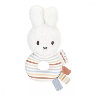 Little Dutch miffy plüss csörgő - vintage csíkos