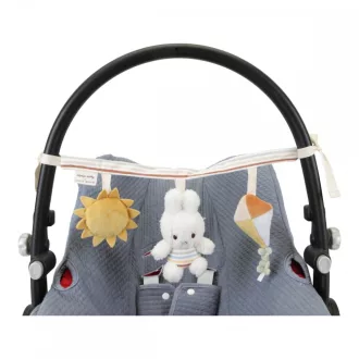 Little Dutch miffy babakocsi lánc - vintage csíkos