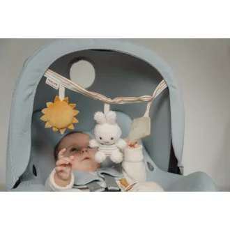 Little Dutch miffy babakocsi lánc - vintage csíkos
