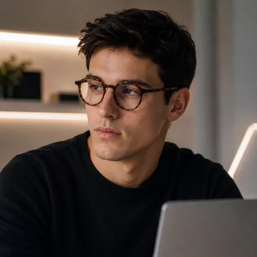 Olivio & Co felnőtt kékfényszűrős monitorszemüveg  - Tortoiseshell