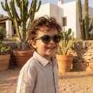 Olivio & Co polarizált napszemüveg 18-36 hó - Oval Cactus green