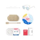 Olivio & Co polarizált gyerek napszemüveg 18-36 hó - Shark White - Ovális