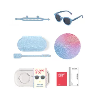 Olivio & Co polarizált napszemüveg 18-36 hó - Reef blue