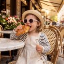 Olivio & Co polarizált napszemüveg 18-36 hó - Oval Coral blush