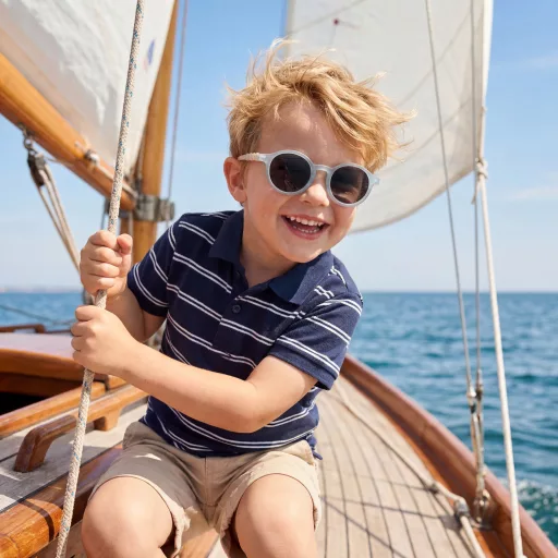 Olivio & Co polarizált napszemüveg 3-5 év - Sailing blue