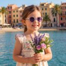 Olivio & Co polarizált napszemüveg 3-5 év - Wild flower