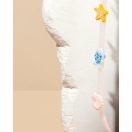 Olivio & Co szilikon szemüvegpánt szett charmokkal - Pink