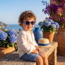 Olivio & Co polarizált napszemüveg 0-18 hó - Midnight berry