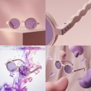 Olivio & Co polarizált napszemüveg 0-18 hó - Coral blush